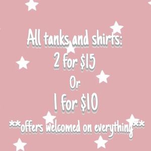 offered are welcomed!!